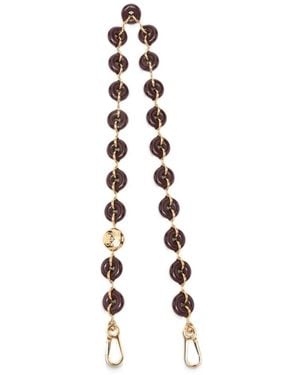 Loewe Donut Chain Strap - White