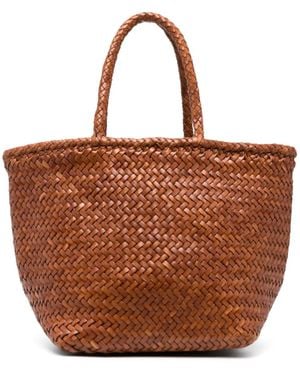 Dragon Diffusion Grace Basket Bag - Brown