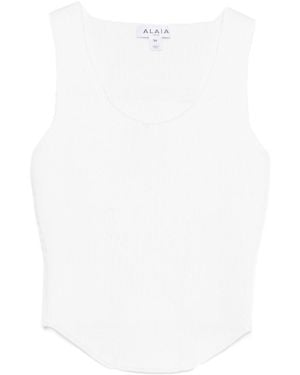 Alaïa Corset Top - White