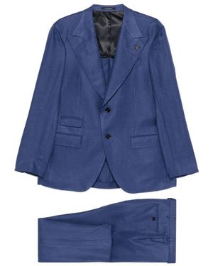 Gabriele Pasini Dress With Flap Pockets - Blue