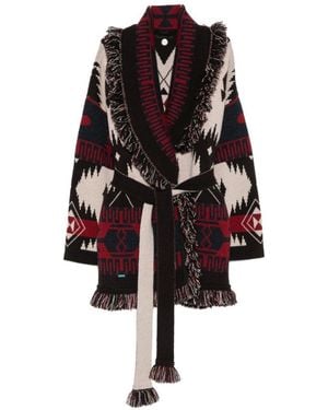 Alanui Icon Cashmere Cardigan - White