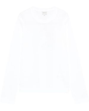 Herskind Cotton Crewneck Jumper - White