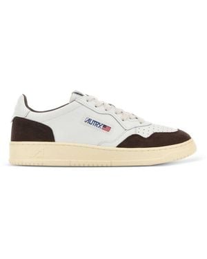 Autry Medialist Low Trainers - White