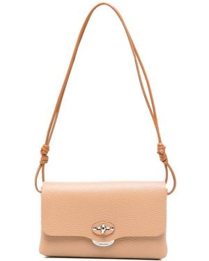 Zanellato Lettera Daily Leather Clutch - Natural