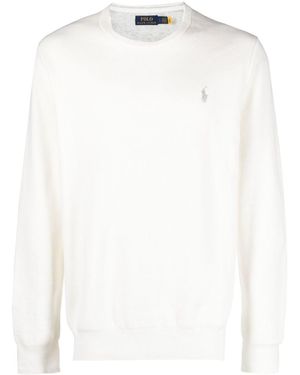 Polo Ralph Lauren Jumper With Logo - White