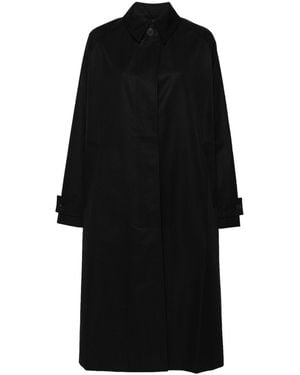 Studio Nicholson Holin Cotton Blend Coat - Black