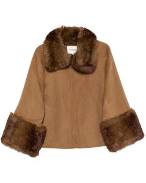 Apparis Judie Wool Jacket - Brown