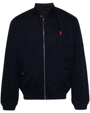 Polo Ralph Lauren Jacket With Logo - Blue