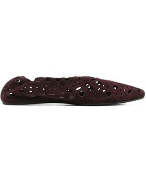 Alaïa Neo Vienne Slippers - White