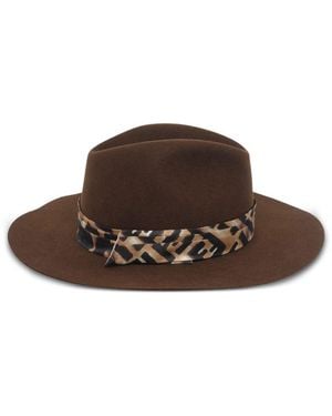 Fendi Wool Hat - Brown