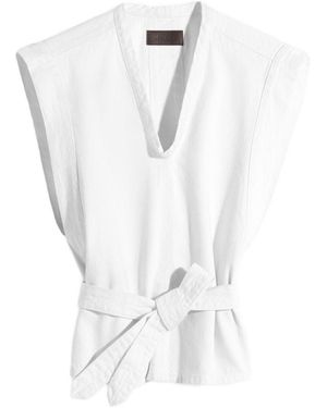 Lemaire Cotton Tank Top - White