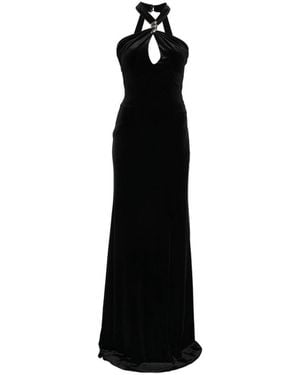 Nissa Long Dress By - Black