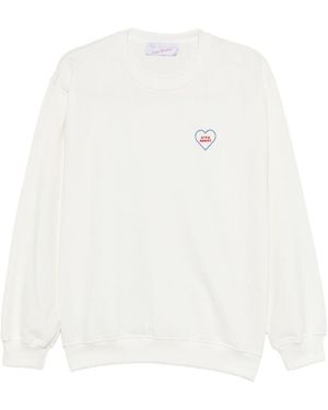 Giada Benincasa Hello Love Sweatshirt - White