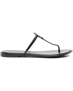Tory Burch Mini Miller Jelly Sandals - Brown