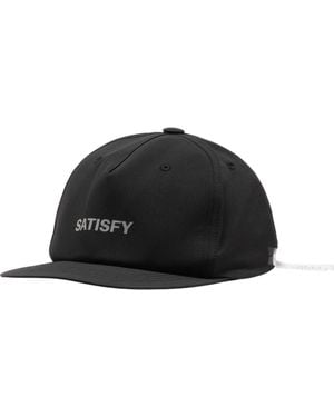 Satisfy Peaceshell 5 Panel Pinch Cap - Black