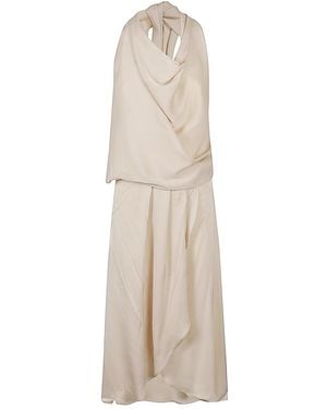 Silk95five Abito Corto Worth Ave - Neutro