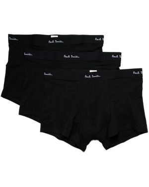Paul Smith Logo Boxers - Black