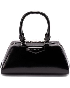 Givenchy Antigona East-West Mini Tote Bag - Black
