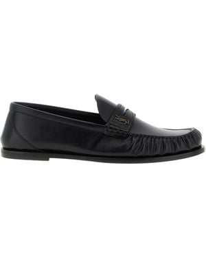 Saint Laurent Laurent Moccasin - Black