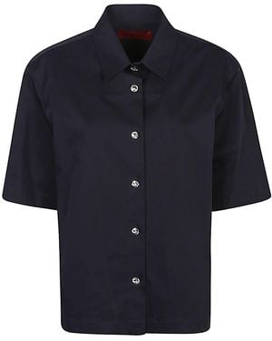 THE LATEST Ben Cotton Shirt - Blue