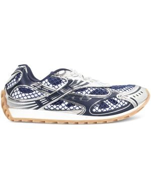 Bottega Veneta Trainer With Logo - Blue