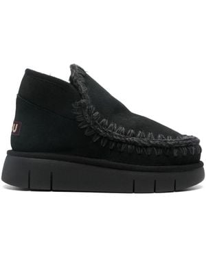 Mou Eskimo Bounce Trainer Boots - Black