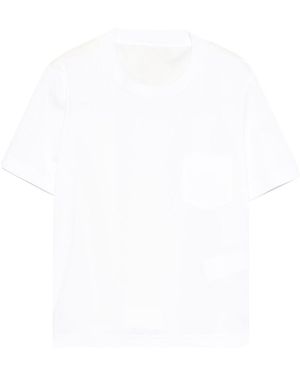 Sacai Cotton T-Shirt - White