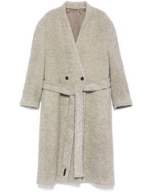 Fear Of God Lapelless Coat - Natural