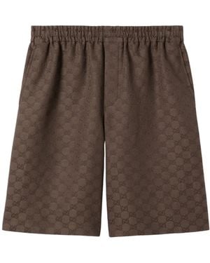 Gucci Shorts - Marrone