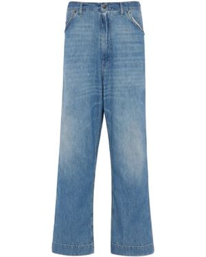 Maison Margiela Denim Cotton Jeans - Blue