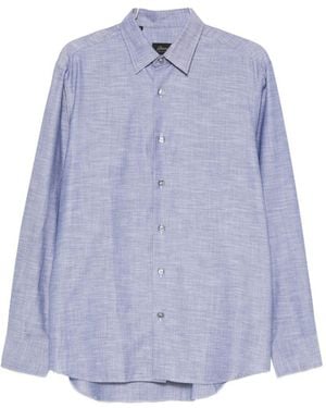 Brioni Cotton Shirt - Purple