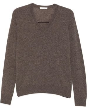 The Row Phora Cashmere Sweater - Brown