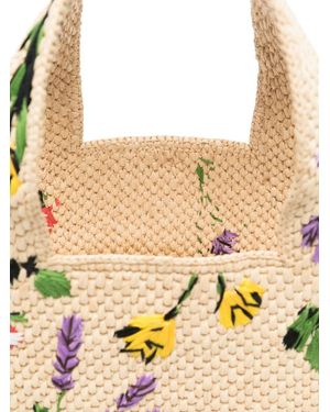 Loewe Borsa Loewe Font Flowers Piccola- Donna - Neutro