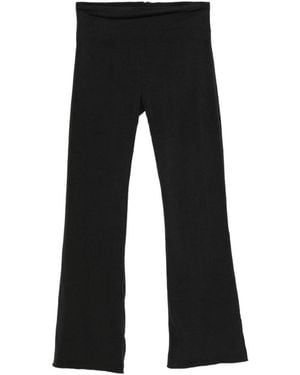 Skims Foldover Pants By - Black