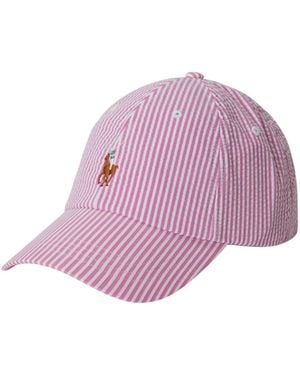 Polo Ralph Lauren Cappello Seersucker - Viola