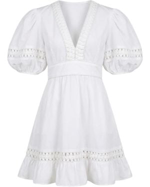 Scarlett Poppies Olga Dress - White