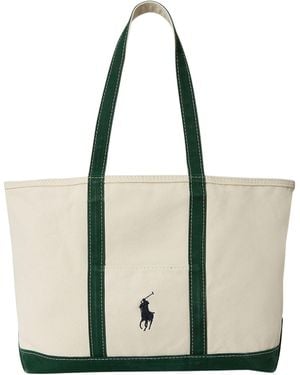 Polo Ralph Lauren Big Pony Tote Bag - Natural