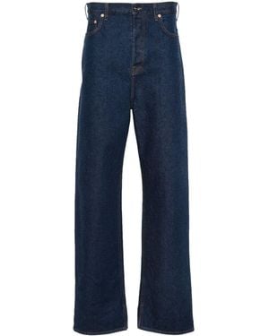 Gucci Jeans Con Applicazione - Blu