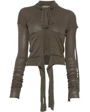 OTTOLINGER Destructured Cardigan - Grey