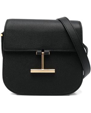 Tom Ford Tara Mini Leather Crossbody Bag - Black