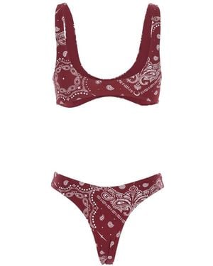 VENUJA Brassiere Bikini Set - Red