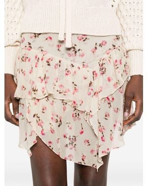 Isabel Marant Lolita Mini Skirt - Natural