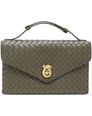 Bottega Veneta Portafoglio Continental - Grigio