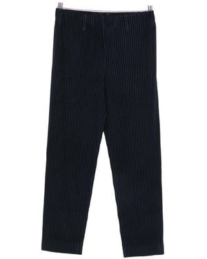 Homme Plissé Issey Miyake Pleated Trousers - Blue