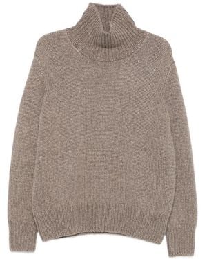The Row Plira Cashmere Jumper - Brown