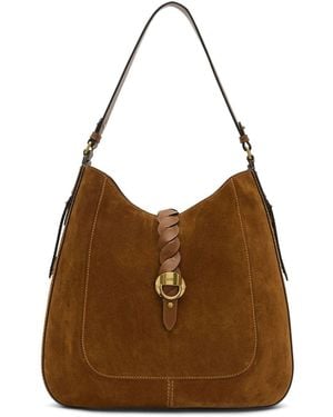 Isabel Marant Altay Suede Leather Hobo Bag - Brown