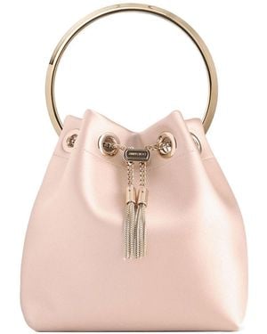 Jimmy Choo Bon Bon Bucket Bag - Pink