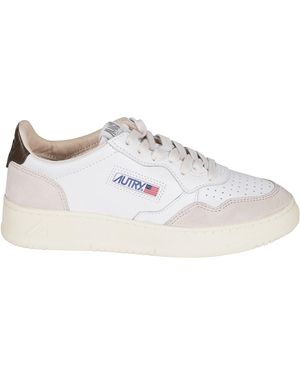 Autry Medalist Low Trainer - White