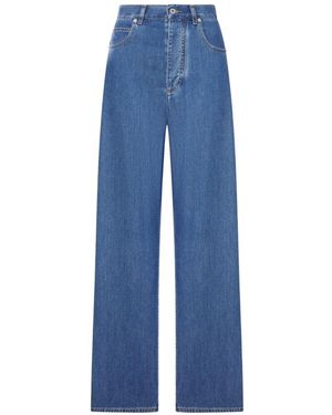 Bottega Veneta Denim Cotton Jeans - Blue