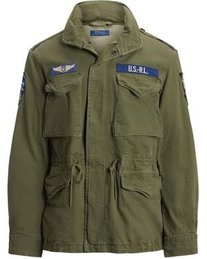 Polo Ralph Lauren Jacket With Logo - Green